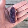 Lepidolite, Pink Tourmaline, Smoky Quartz, Cleavelandite Obelisk, "Unicorn Stone" XXS - Image 4