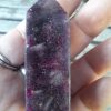 Lepidolite, Pink Tourmaline, Smoky Quartz, Cleavelandite Obelisk, "Unicorn Stone" XXS - Image 9