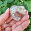 Flower Agate Heart/Palm Stone, Highest Potential, Positivity, Big Dreams, LP