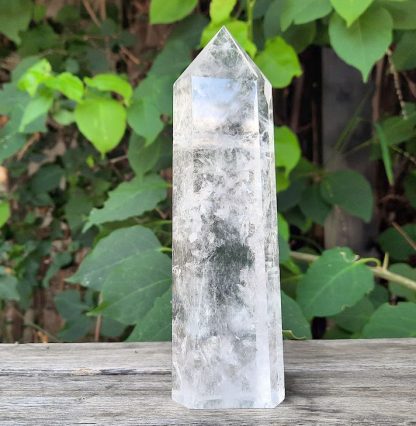 Clear Quartz Generator / Point / Tower, Amplification, Clarity, Intuition