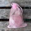 Rose Quartz Sphere L w/ Rose Quartz Stand, Love, Nurturing, Stress Relieving, Heart - Image 8