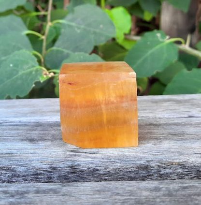 Yellow Fluorite Cube / Hexahedron, Soul Purpose, Intuition, Source Connection